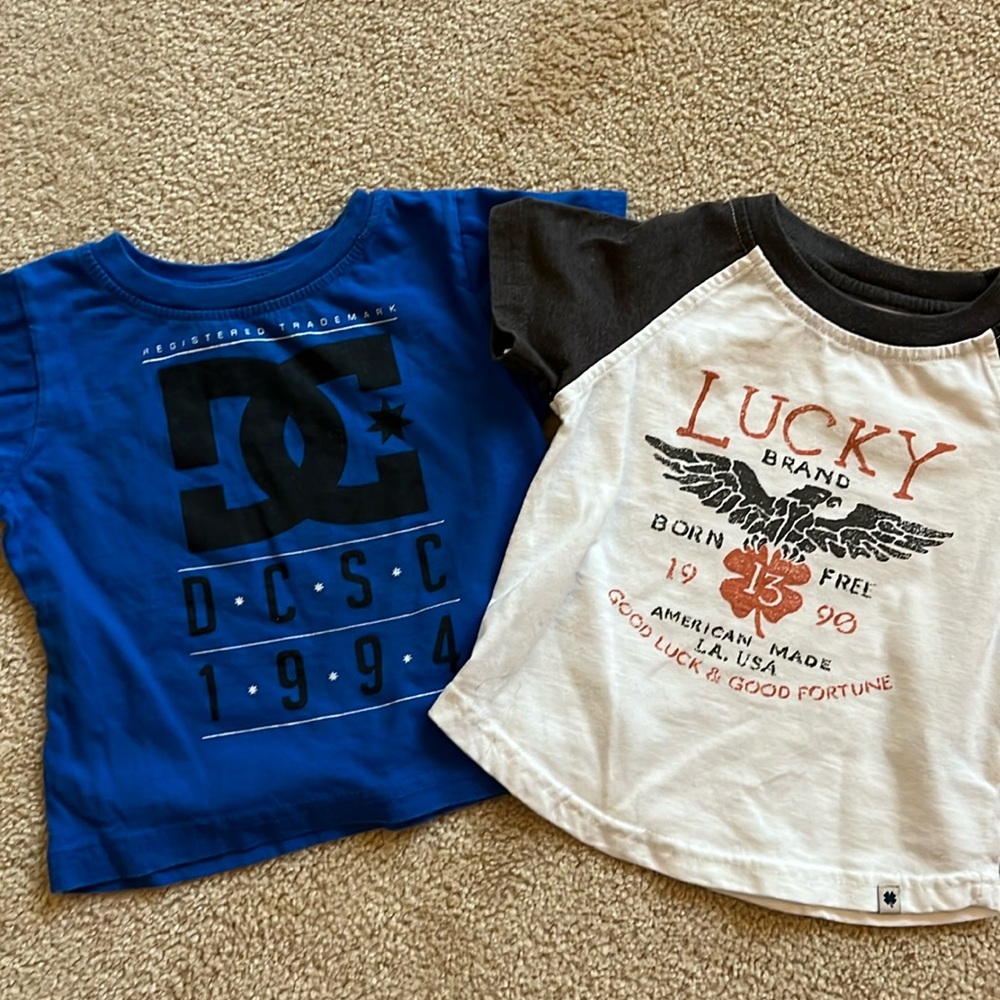 12M skater t-shirt bundle